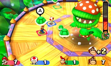 Mario Party - Star Rush (USA) screen shot game playing